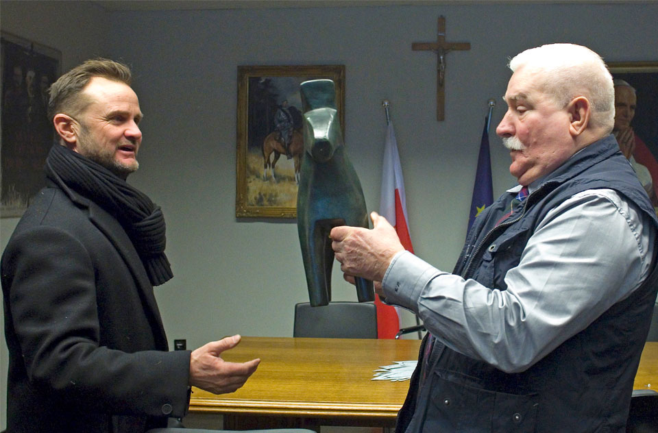 Wargenbrant meets Lech Wałęsa
