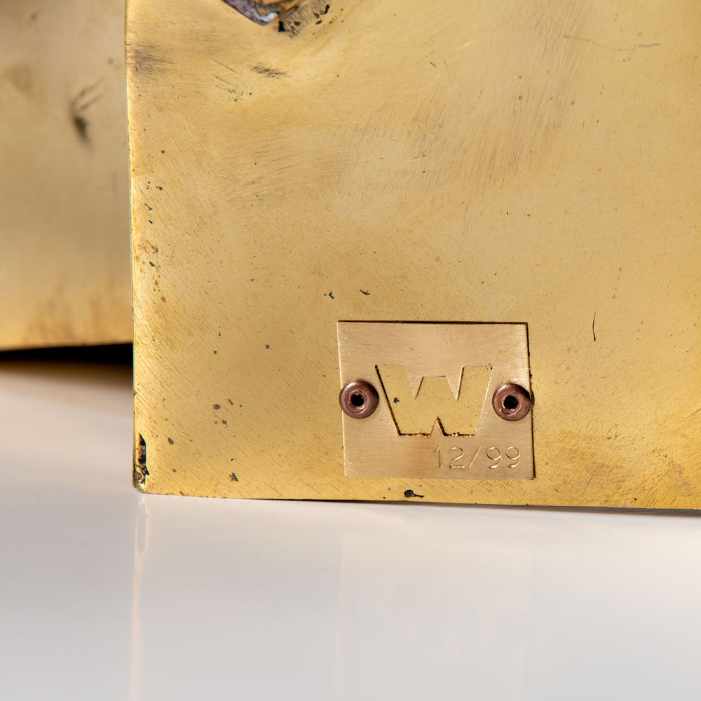 Wargenbrant sculpture cubes gold label