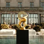 Wargenbrant Holes Gold Patinated Bronze